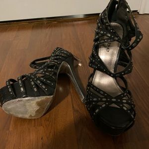 Bebe platform heels